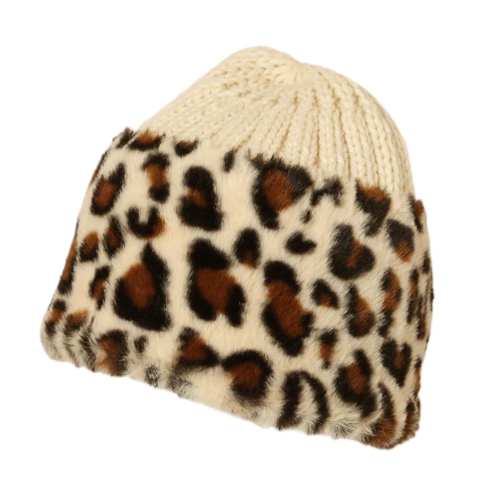 ニット）ファートーク風ニットワッチ – イチヨンプラス / 帽子通販