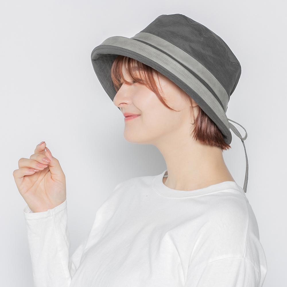 【美品!!】marihoja ロクヨンハット 57cm ブラウン ROPÉ PICNIC(ロペピクニック) / 細編みつば広サイドリボンハット