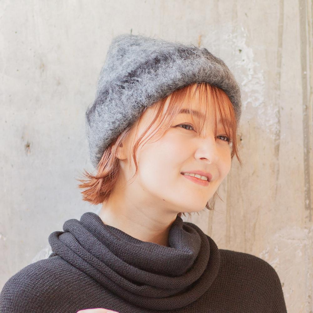 MIXモヘア糸ワッチ