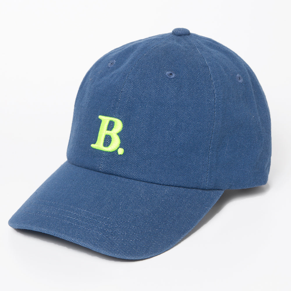 BIBIY ネイビーキャップ Bの刺繍付き BIBIY. MADE | B. CLUB CAP｜Bibiy.