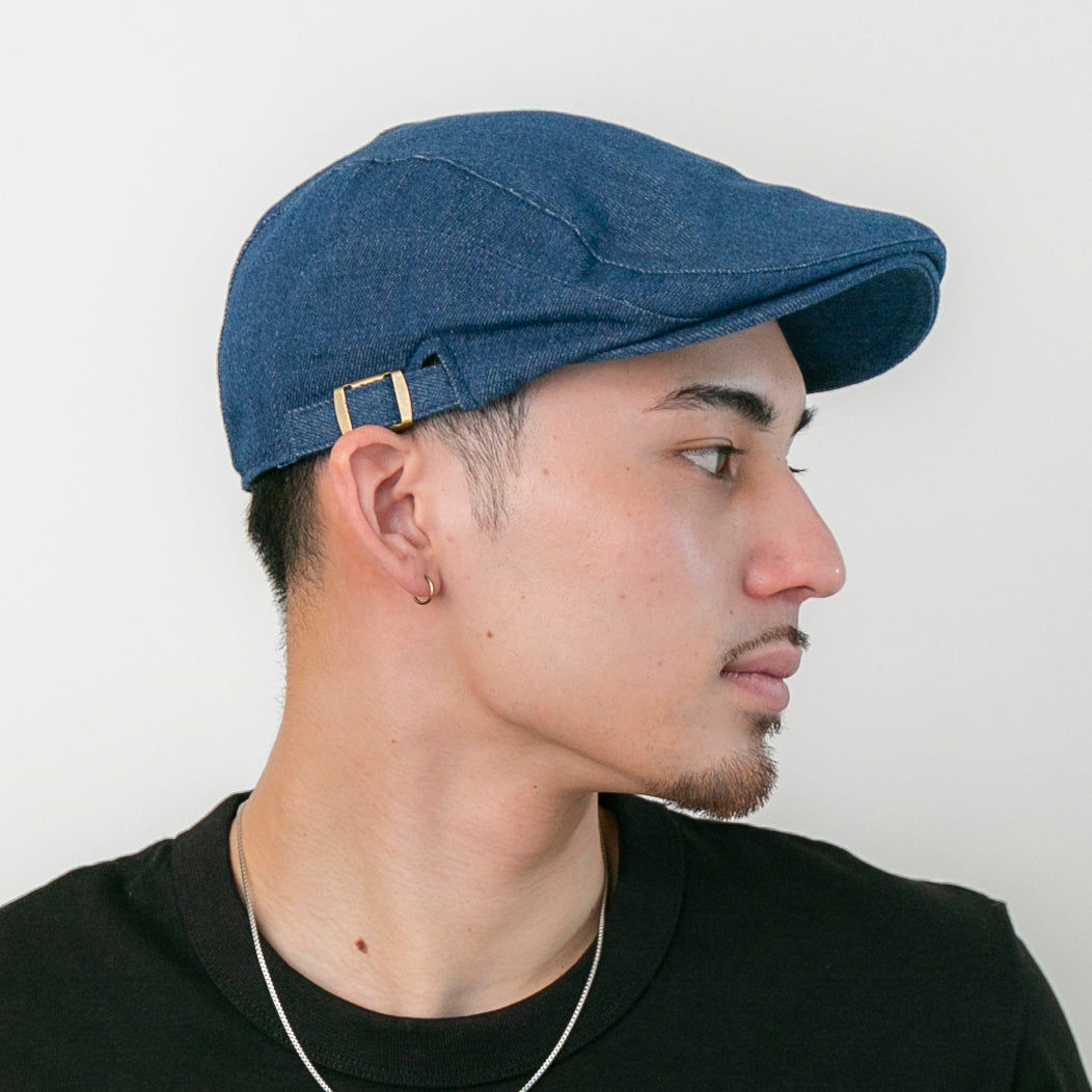 デニムシンプルハンチング