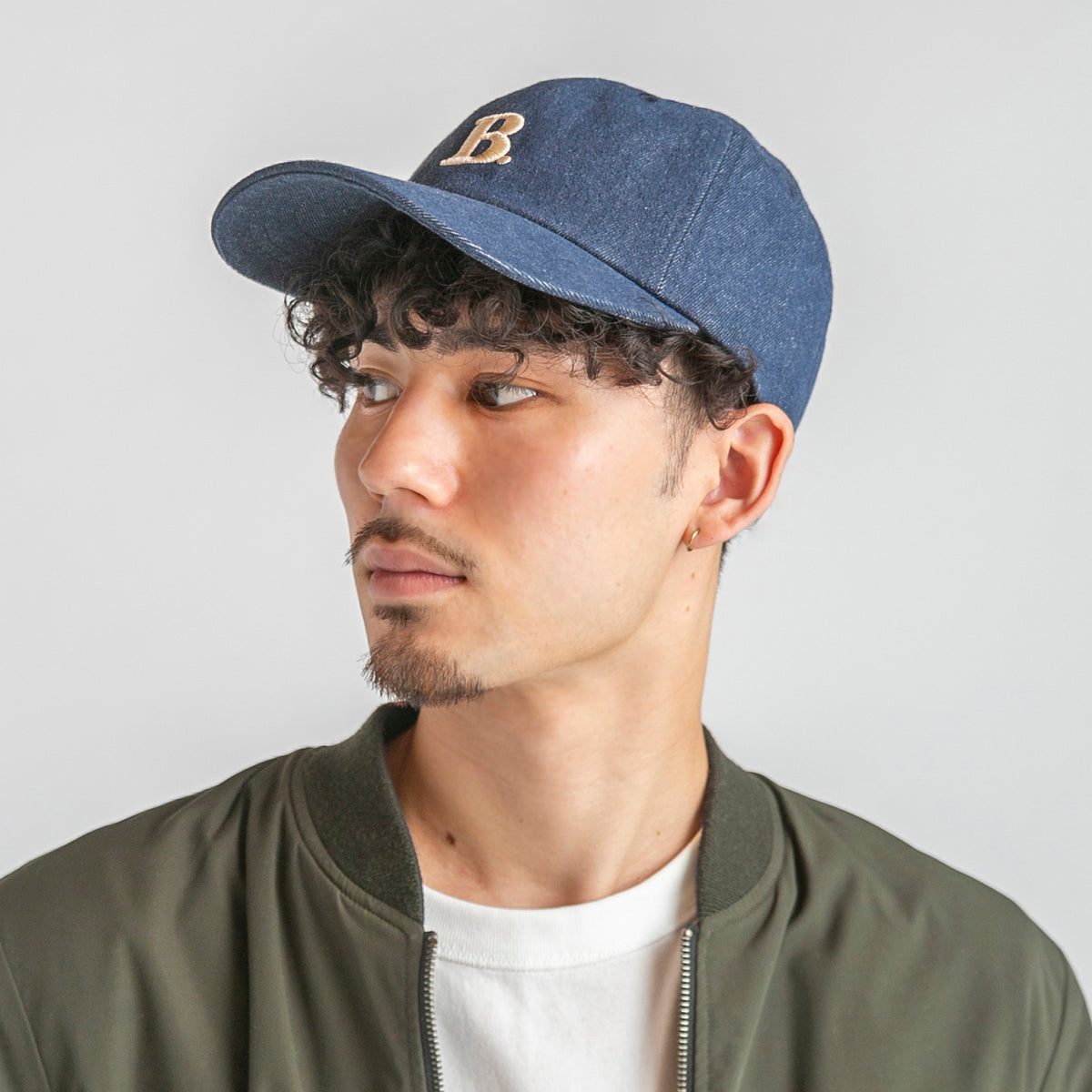 キャップ）デニムB刺繍キャップ – イチヨンプラス / 帽子通販