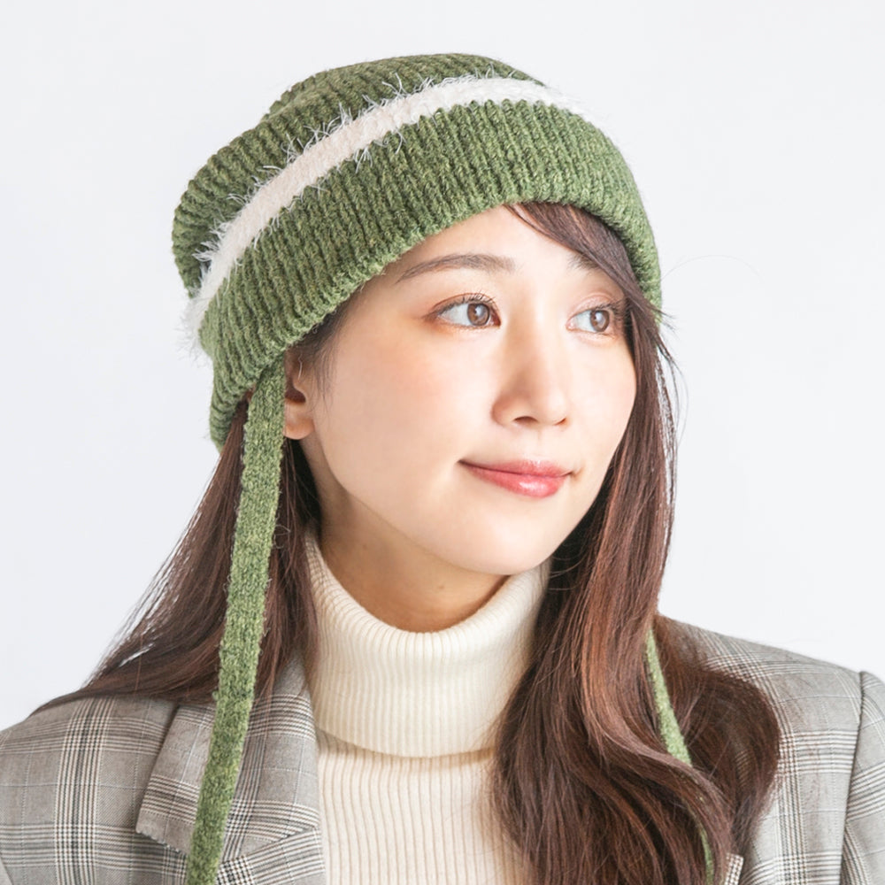 シャギーライン紐付きワッチ