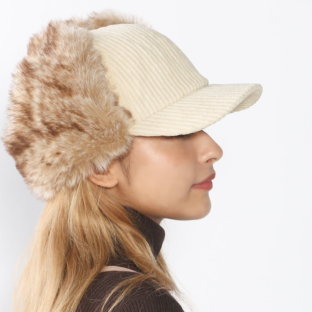 太コーデュロイ フライトキャップ