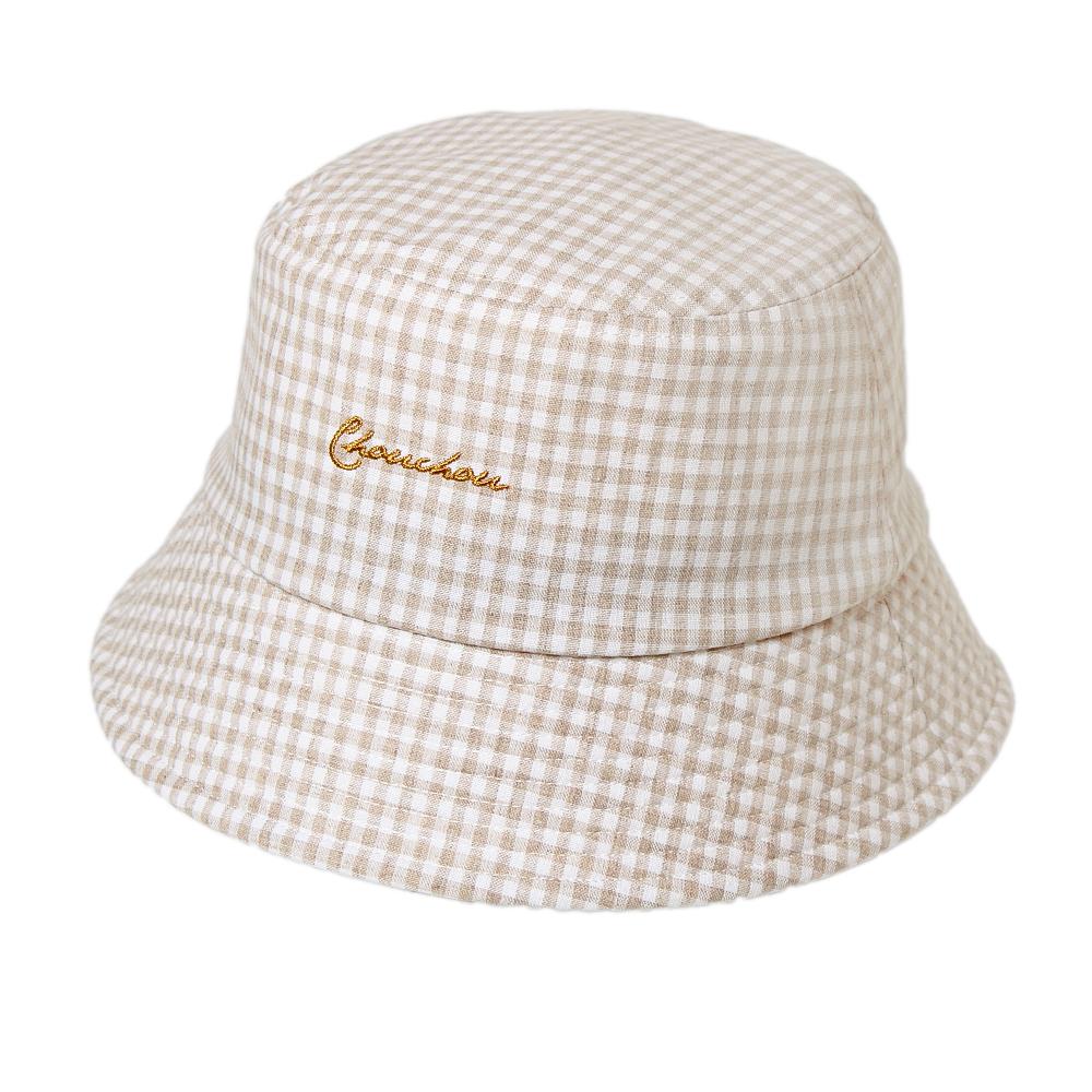 殿堂 DESCENDANT GINGHAM BUCKET ハット ギンガムチェック ハット