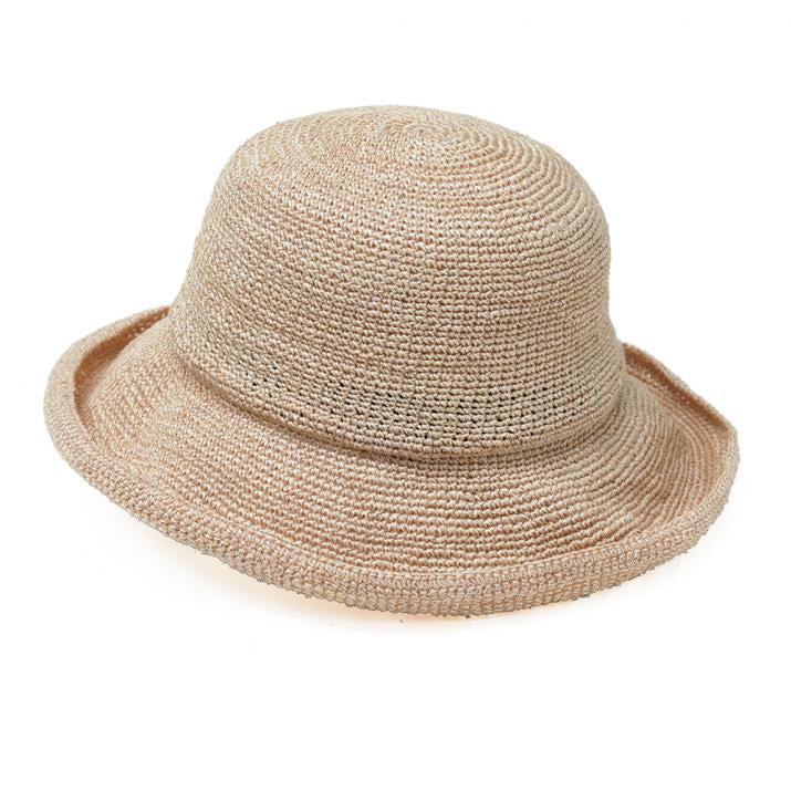 ハット）麻サーモ糸のつば広 – イチヨンプラス / 帽子通販