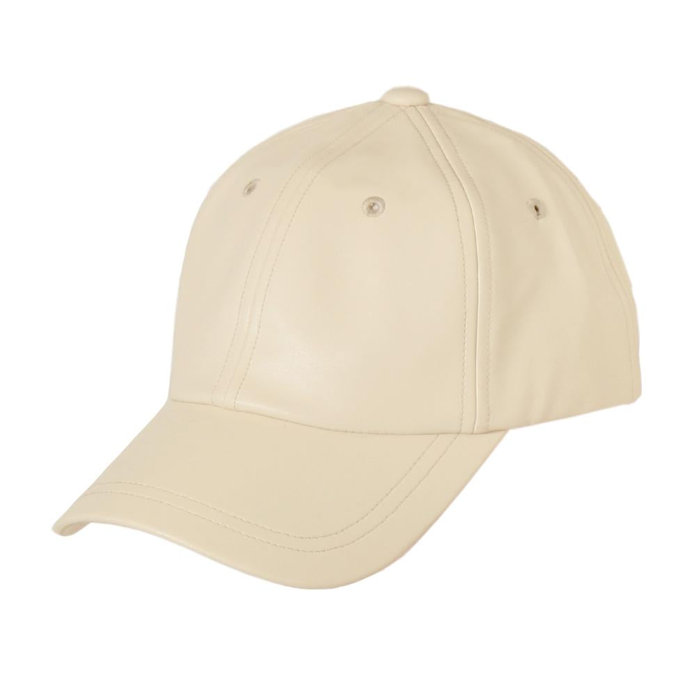 キャップ）フェイクレザーキャップ – イチヨンプラス / 帽子通販