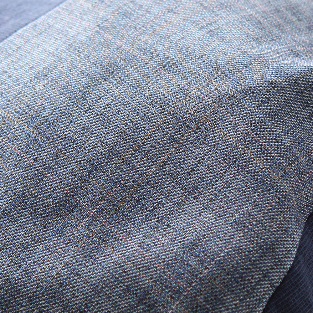 インディゴ系パッチワークハンチング