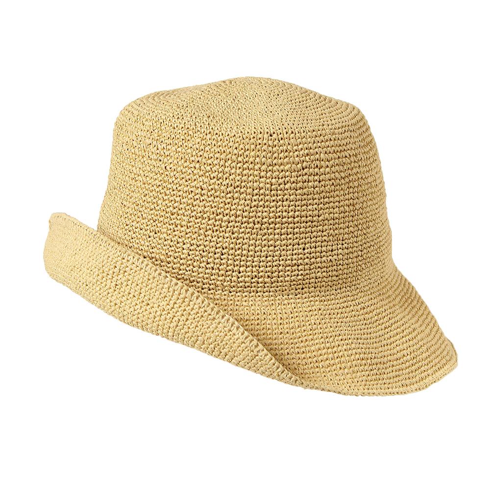 ペーパー細編みバケット