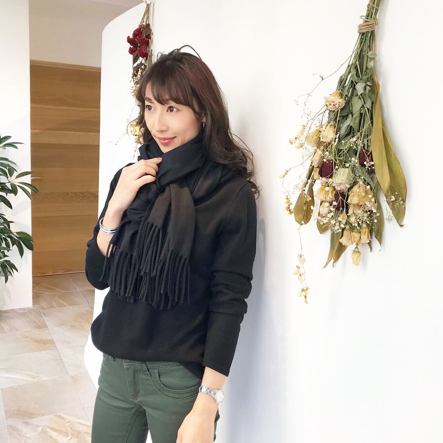 カシミアタッチ無地ストール