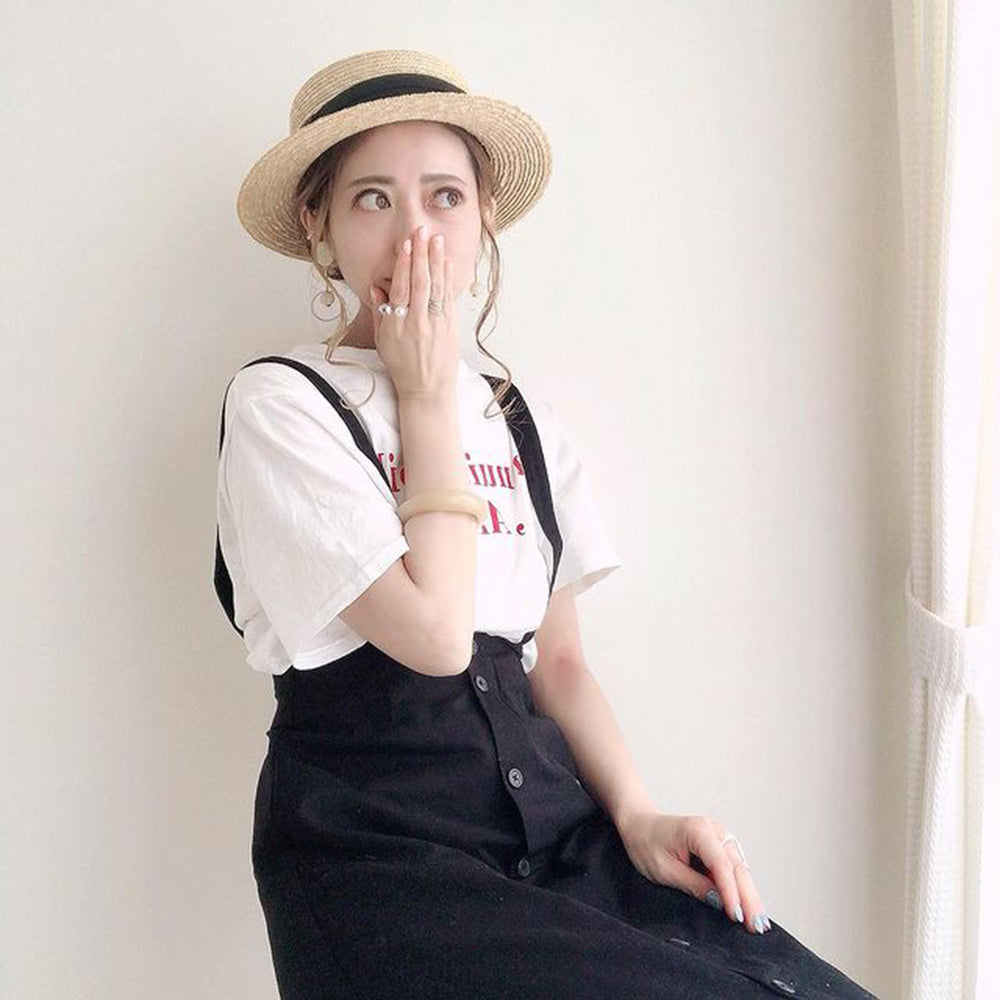 麦ブレードカンカン帽