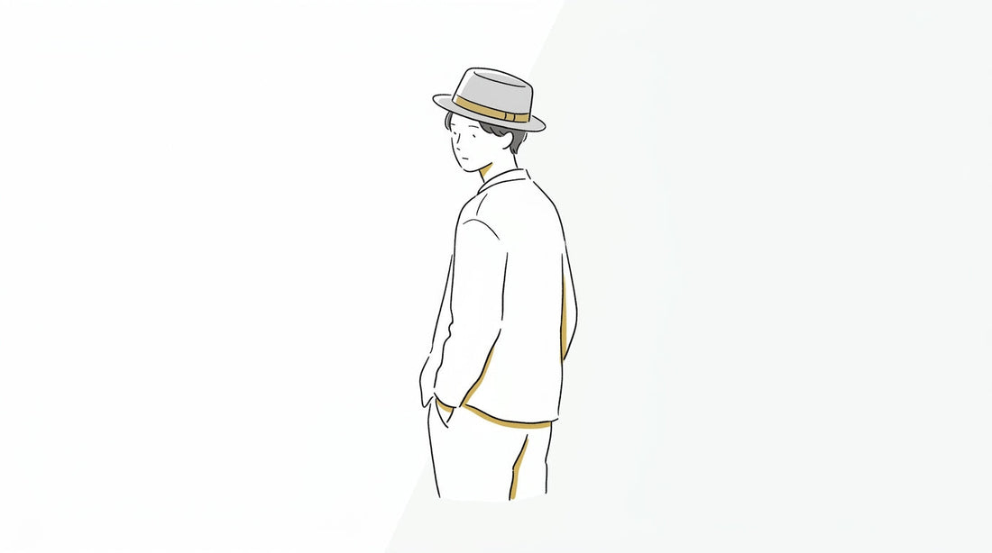 帽子辞典 ポークパイハットとは？特徴・似合う人・かぶり方を解説 article thumbnail