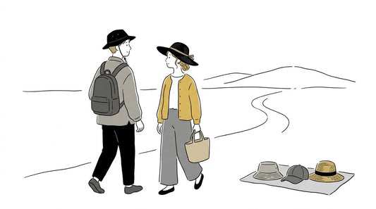 読みもの 旅行帽子の選び方｜折りたたみやすさ・機能性・目的別のポイントを解説 article thumbnail