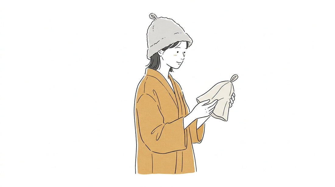 読みもの サウナハットの正しい使い方と選び方｜お手入れ方法もわかりやすく解説 article thumbnail