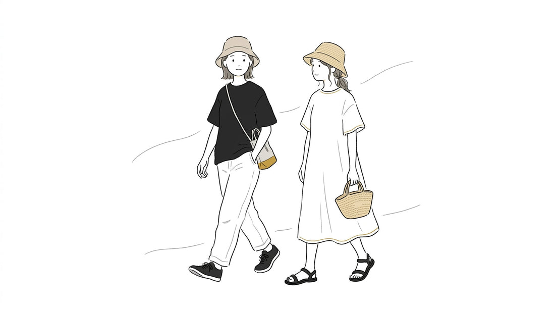読みもの 春夏のバケットハットコーデを紹介 article thumbnail