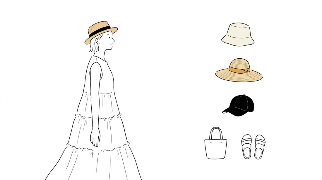 読みもの ティアードワンピースに合う帽子コーデ5選 article thumbnail