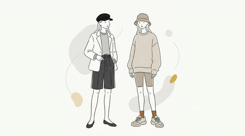 読みもの ハーフパンツコーデは帽子で垢抜ける。大人カジュアルに見せる着こなしのポイント article thumbnail