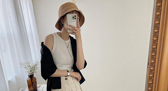 暑い夏の日焼け対策に。つばあり帽子で楽しむバケットハットコーデ特集