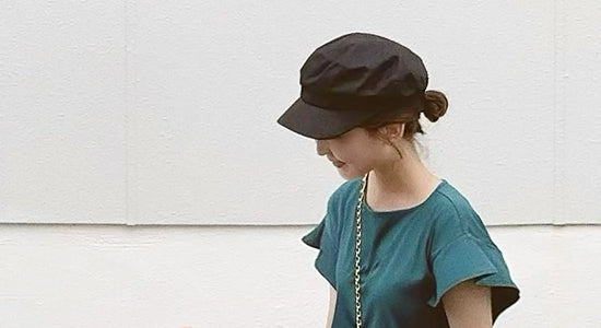 大人のための帽子×ヘアアレンジ