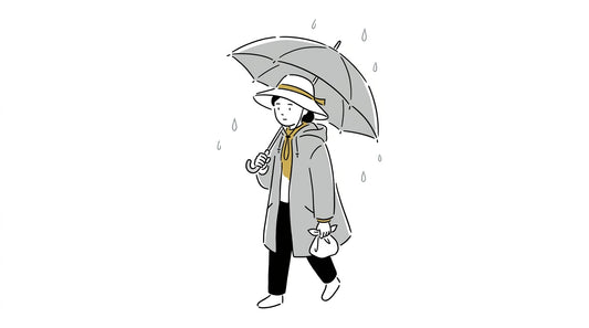 梅雨の雨の日でも使える帽子の選び方とお手入れ術