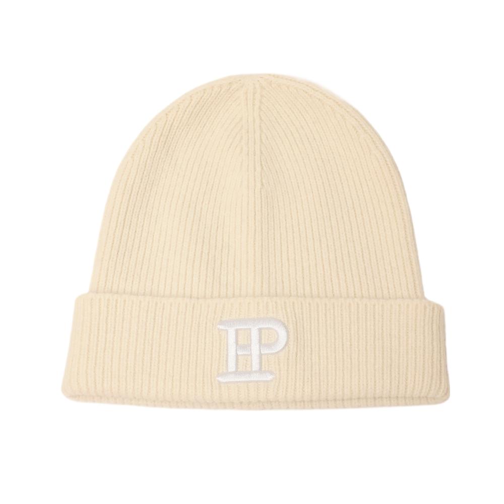 ホワイト ニット帽 刺繍ロゴ付き NEW ERA（ニューエラ） 新品 正規品 ニット帽 ロゴ オールド