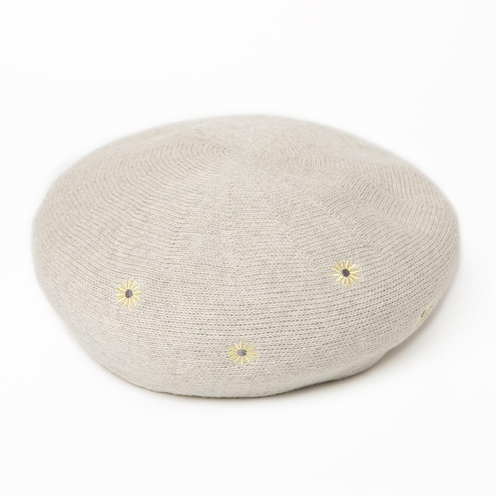 フラワー刺繍サーモベレー – イチヨンプラス / 帽子通販