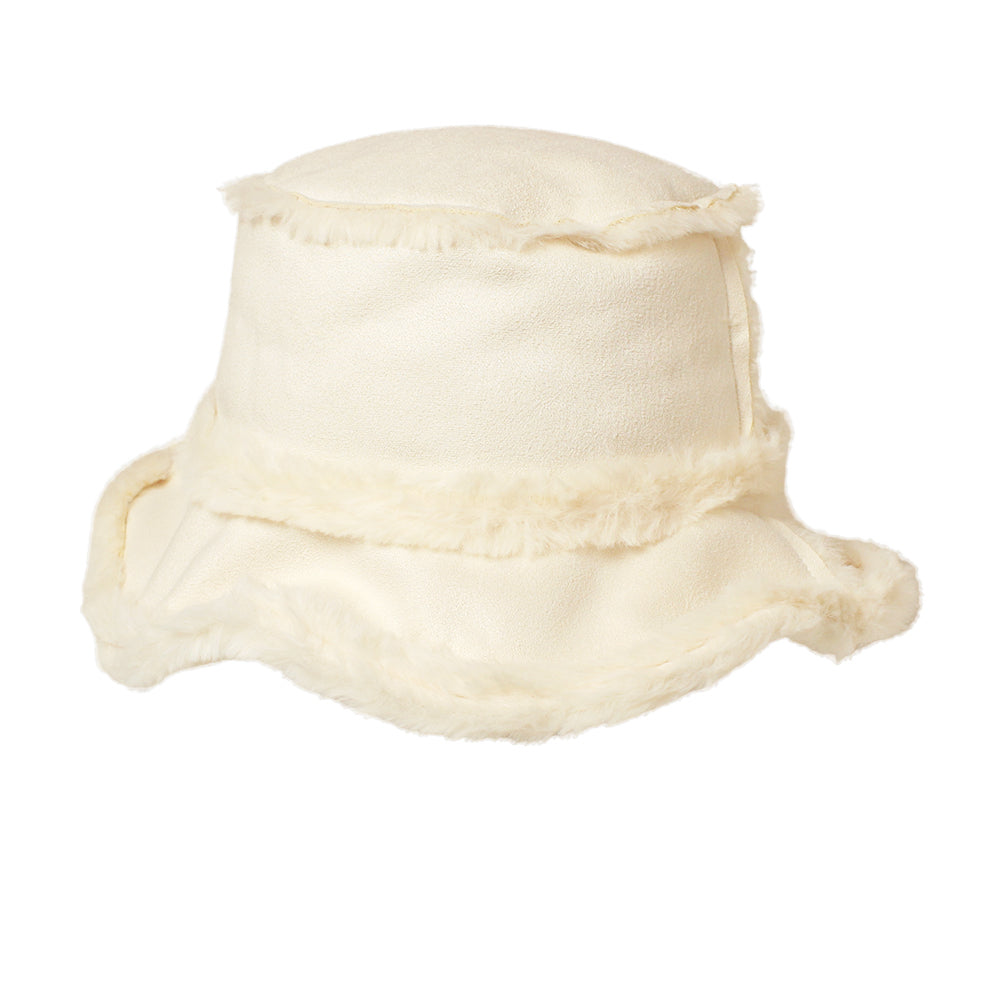バケットハット　(mouton like far buket) ムートン　ファー ハット）MOUTON BUCKET – イチヨンプラス / 帽子通販