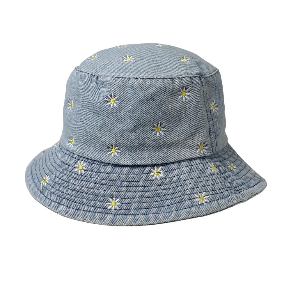デイジーEMBデニムバケットHAT – イチヨンプラス / 帽子通販