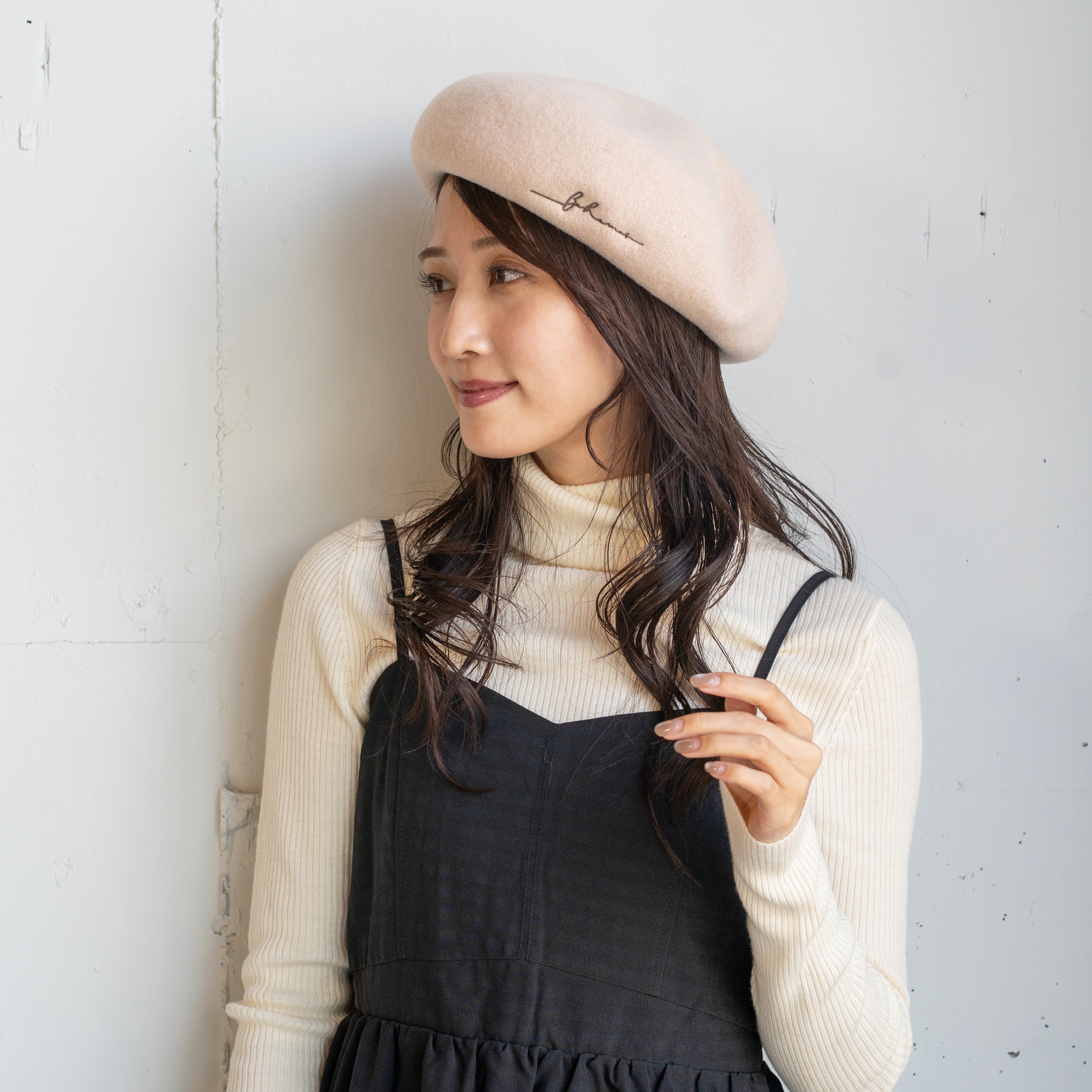 ウール刺繍入バスクベレー – イチヨンプラス / 帽子通販
