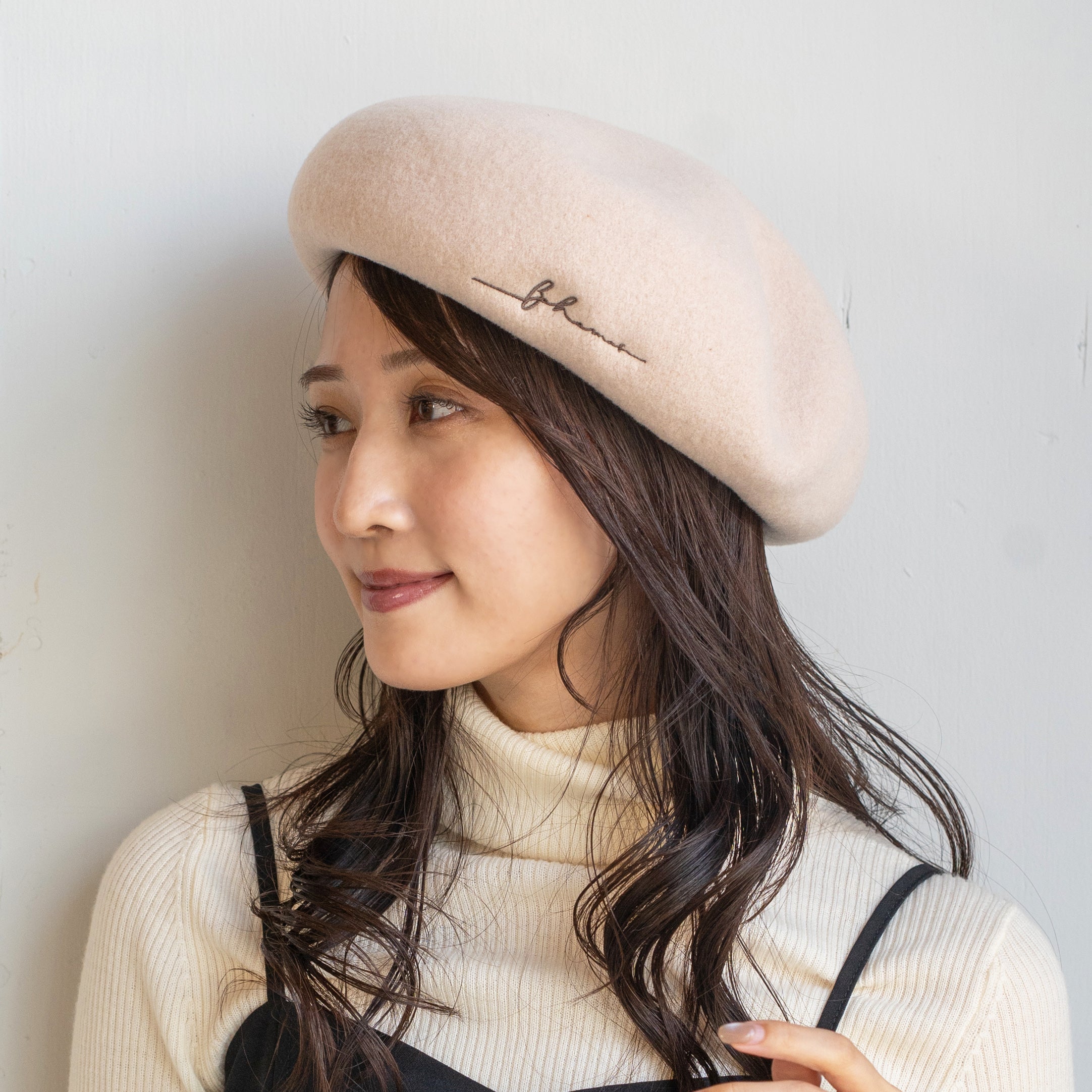 ウール刺繍入バスクベレー – イチヨンプラス / 帽子通販