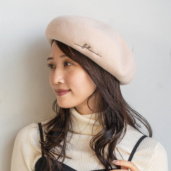 ウール刺繍入バスクベレー
