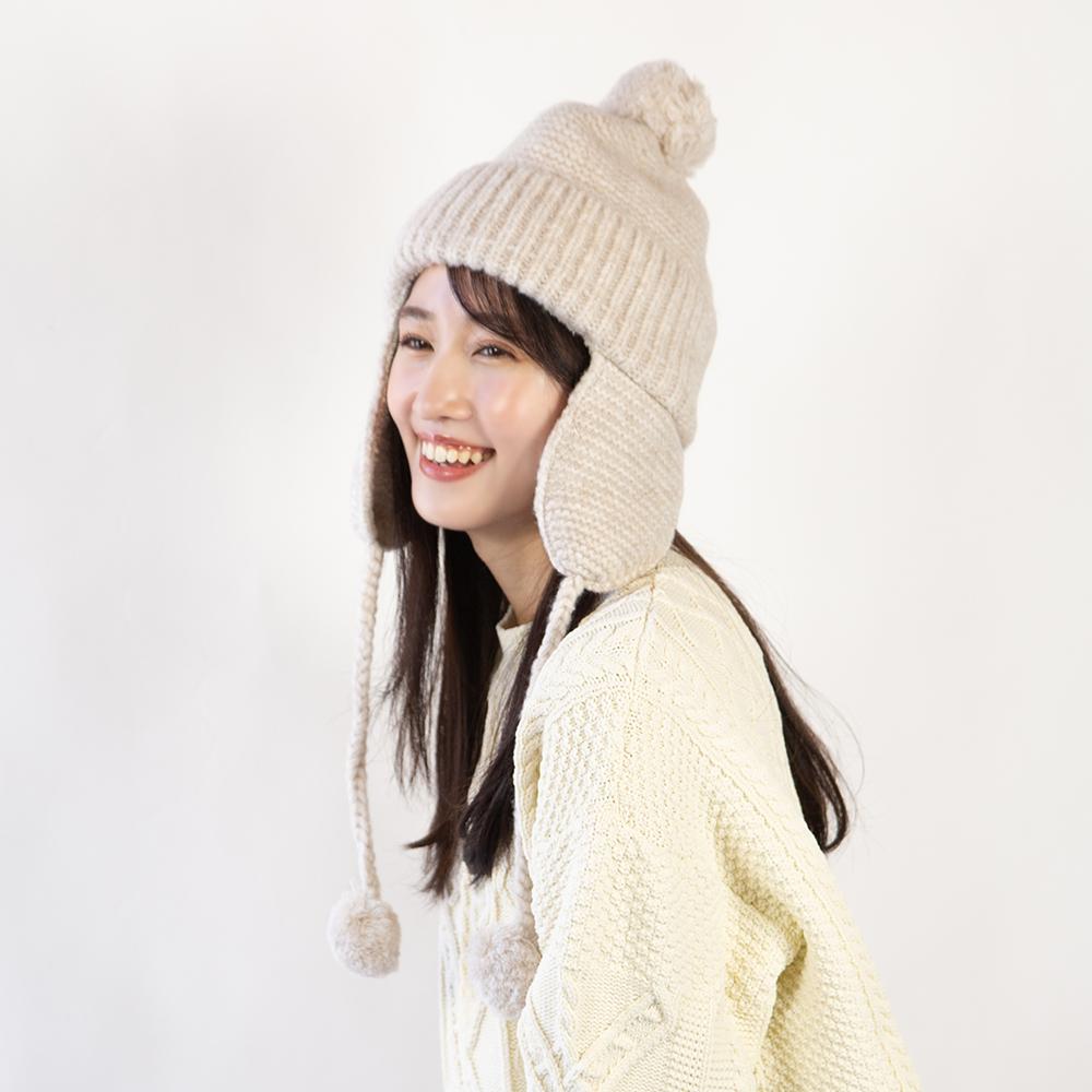 LEPSIM ゆきは企画 ビーズワッチ ニット帽 グレー 新品タグ付き ラグスタイル LUXSTYLE シングルワッチニット帽/ニット帽 メンズ