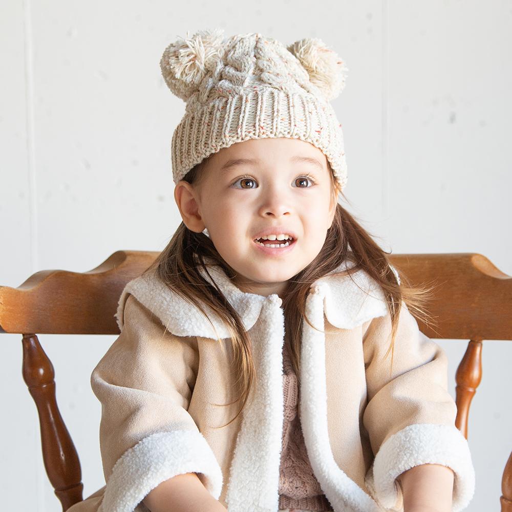 未使用＊MONCLER KIDS ポンポン付きニット帽 ブラック　レディース 楽天市場】MONCLER KIDS モンクレール キッズ ニット帽 3B00028 04S01