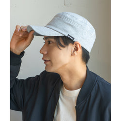 スウェットタグ付きワークキャップ