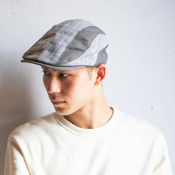 チェックパッチワークハンチング