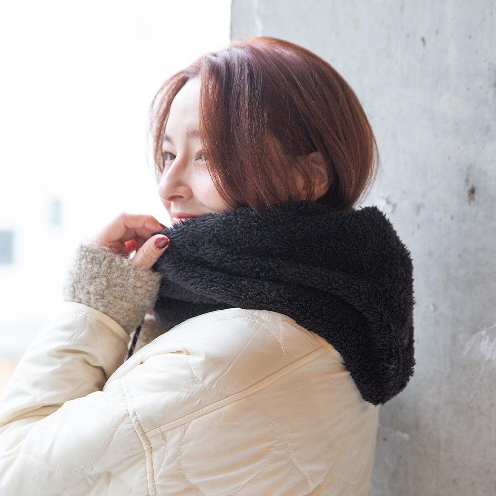 フード付ネックウォーマー