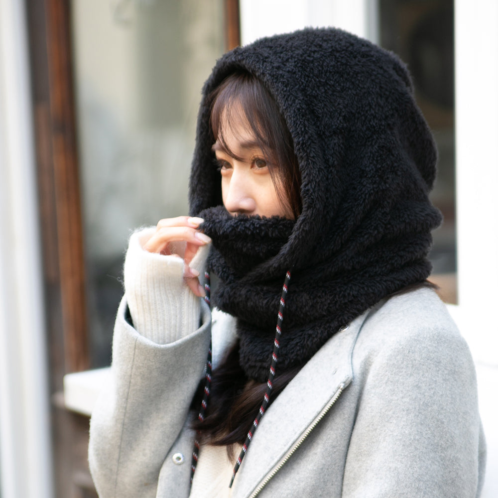 フード付ネックウォーマー