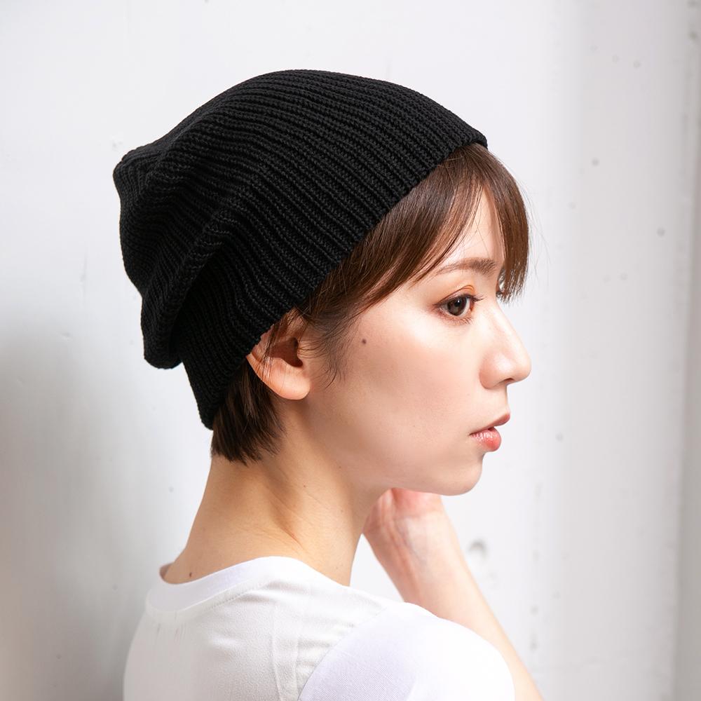 オーガニックコットンシンプルビーニー