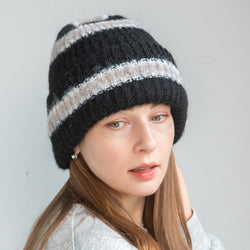Mohair Ski Knit Beanie