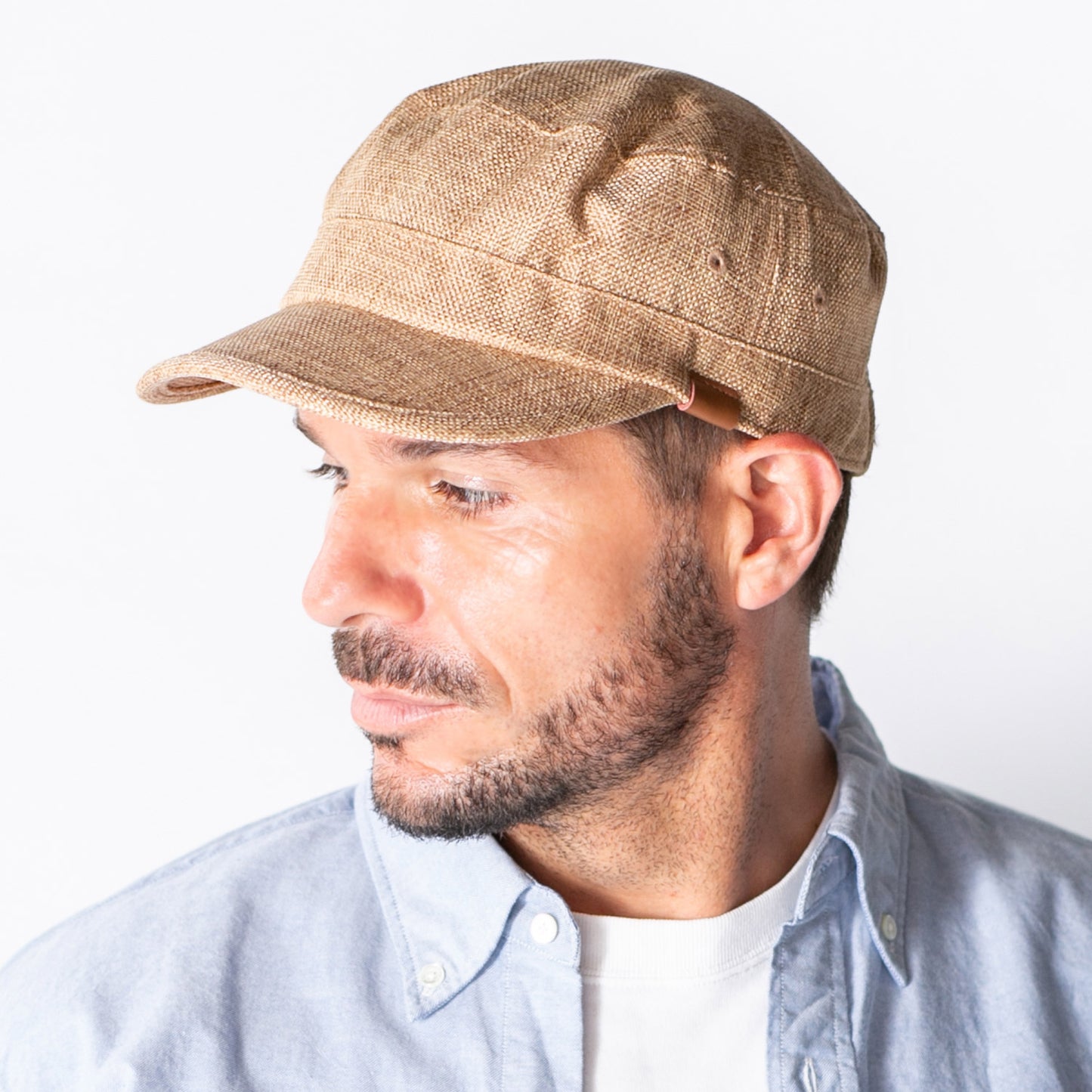 革タグワークキャップ