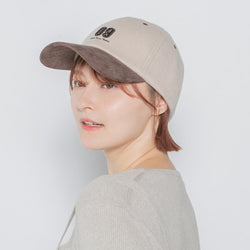 ツートン刺繍キャップ