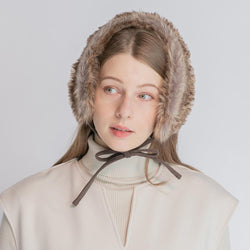 ミックスファーボンネット