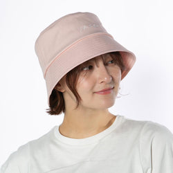 刺繍入りコットンリネンバケハ