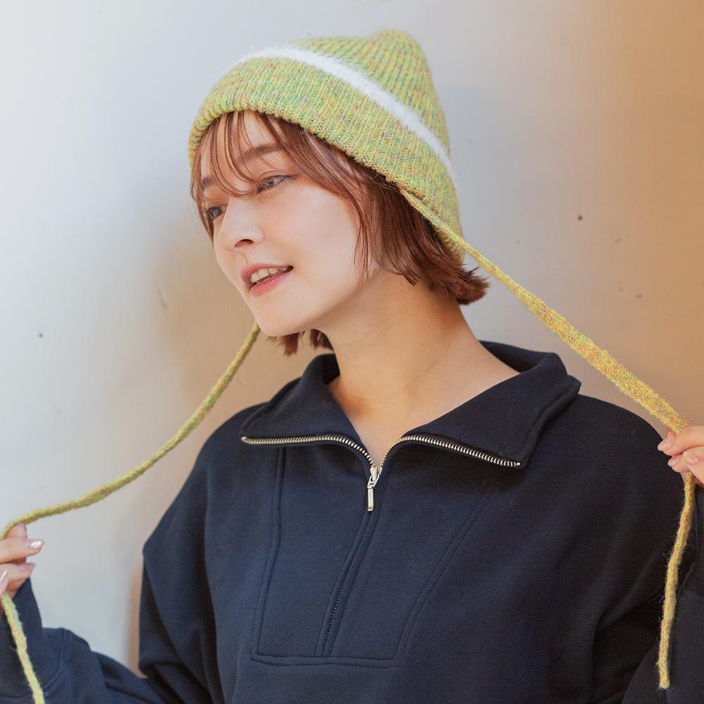 シャギーライン紐付きワッチ