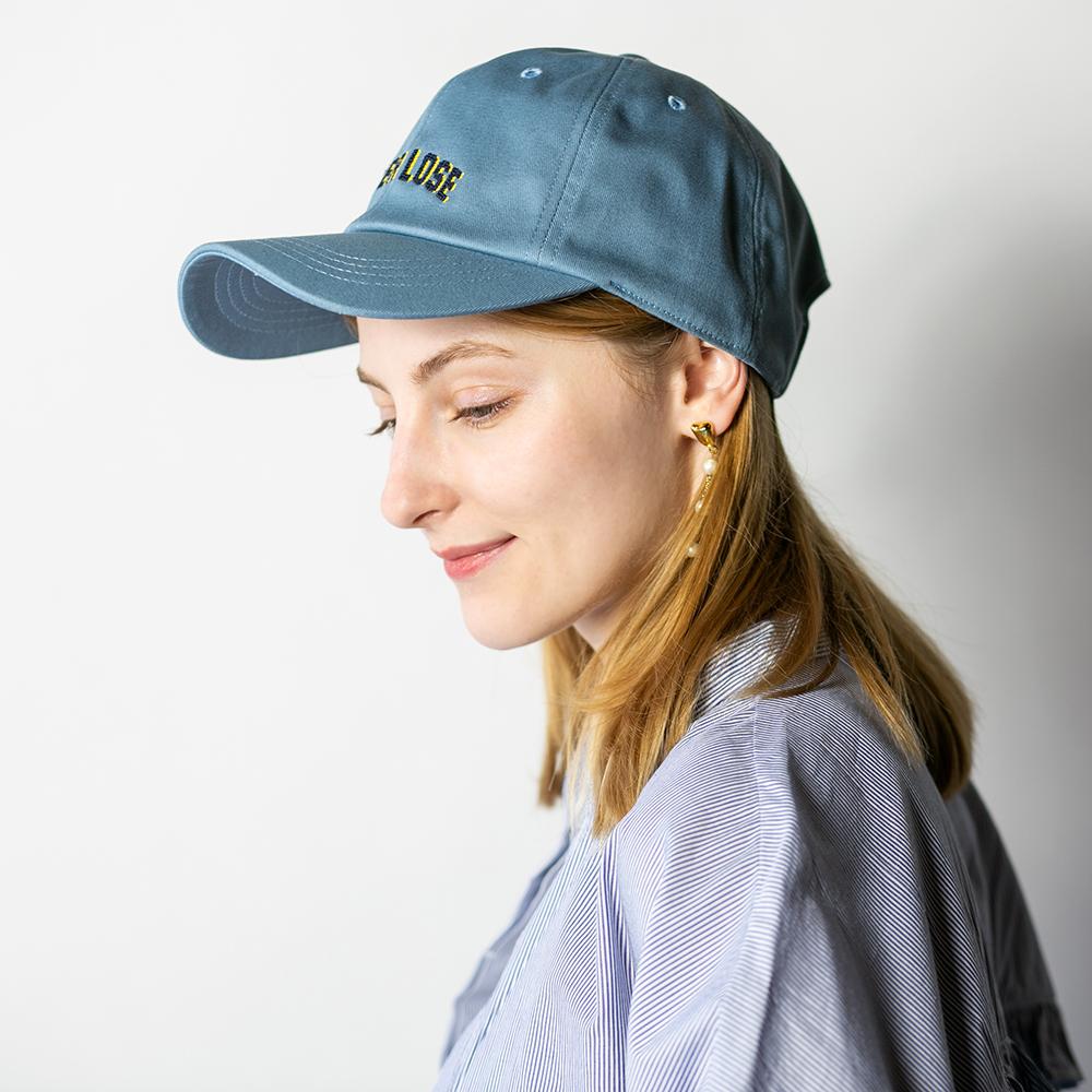 ステッチ刺繍N LOSEキャップ