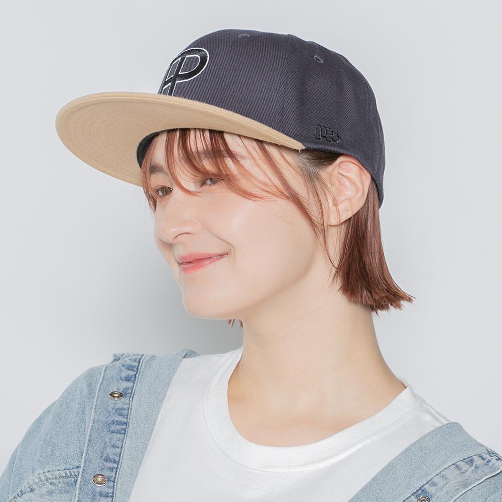 IP刺繍フラットバイザーツートンCAP – イチヨンプラス / 帽子通販