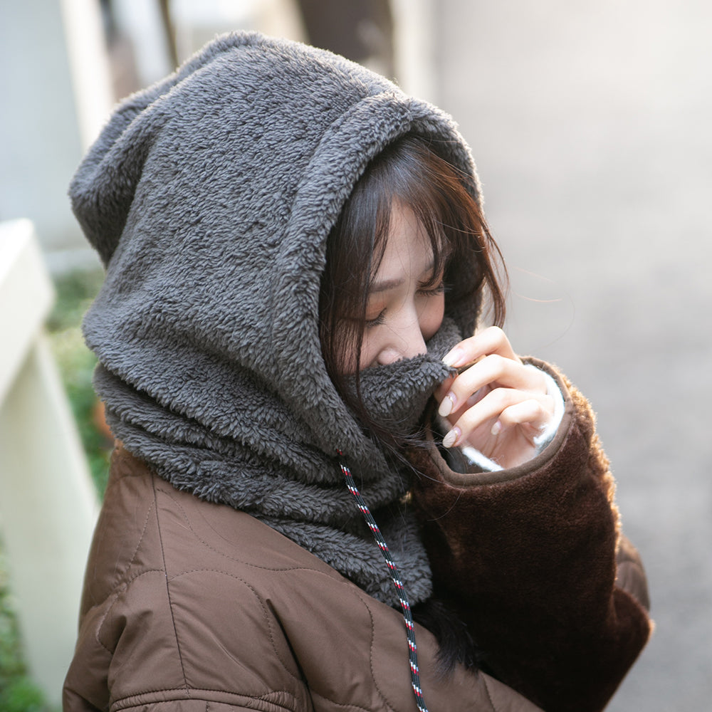 フード付ネックウォーマー