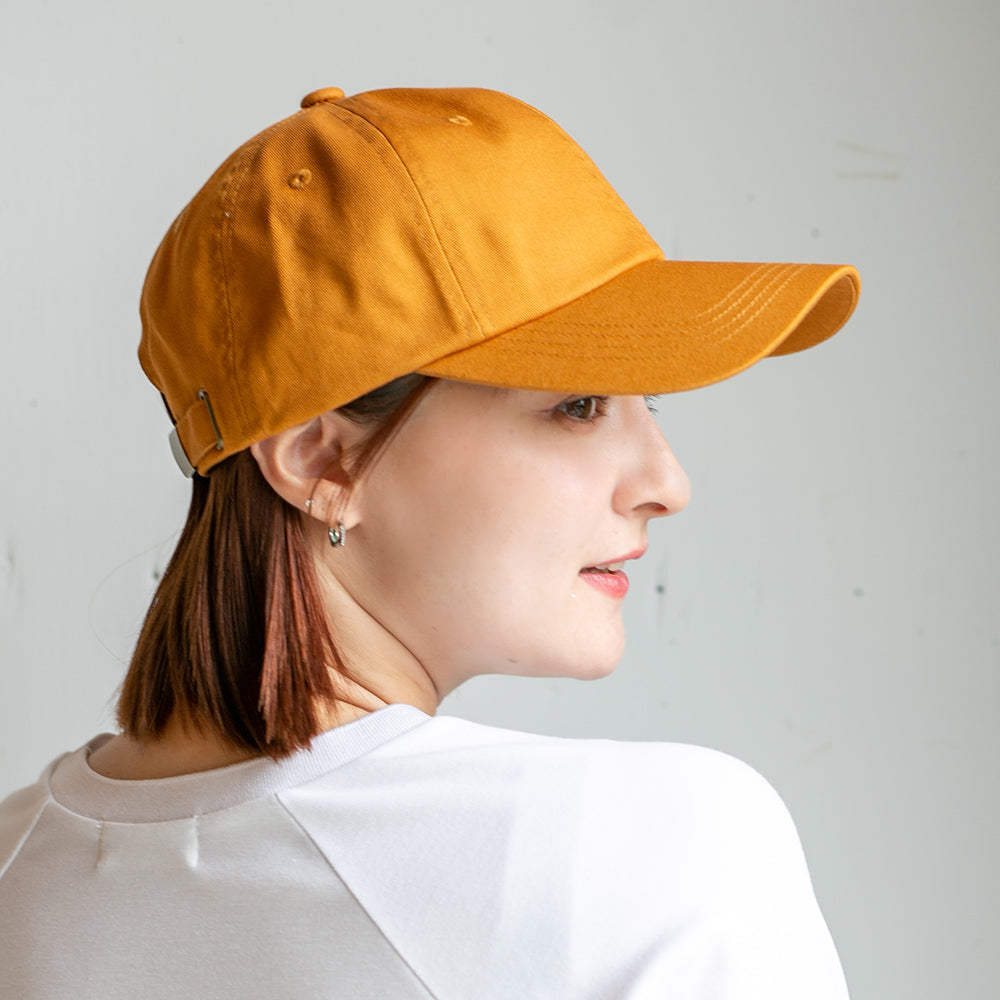 無地ツイルサイズキャップ