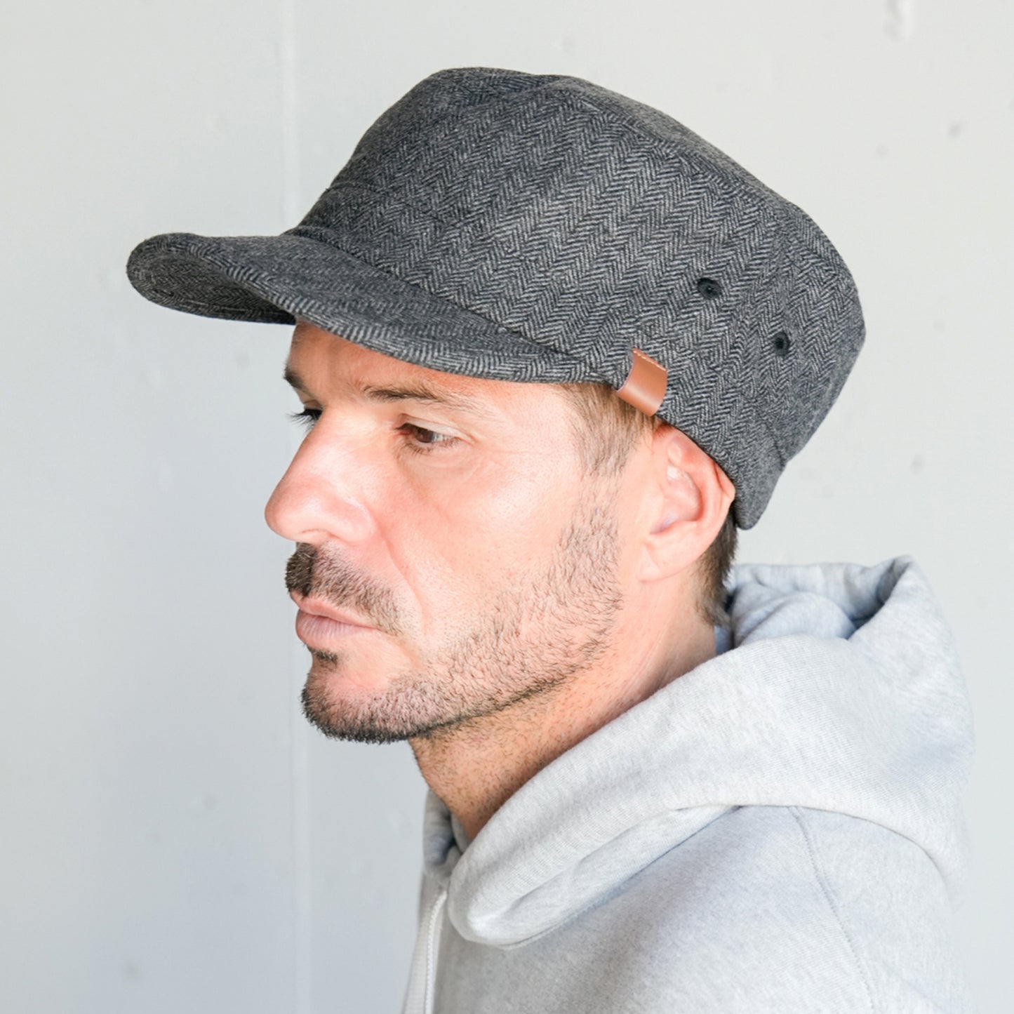 革タグワークキャップ