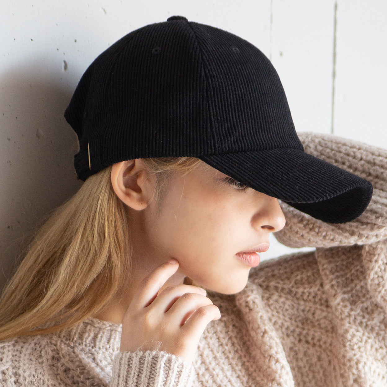 深めシンプルキャップ